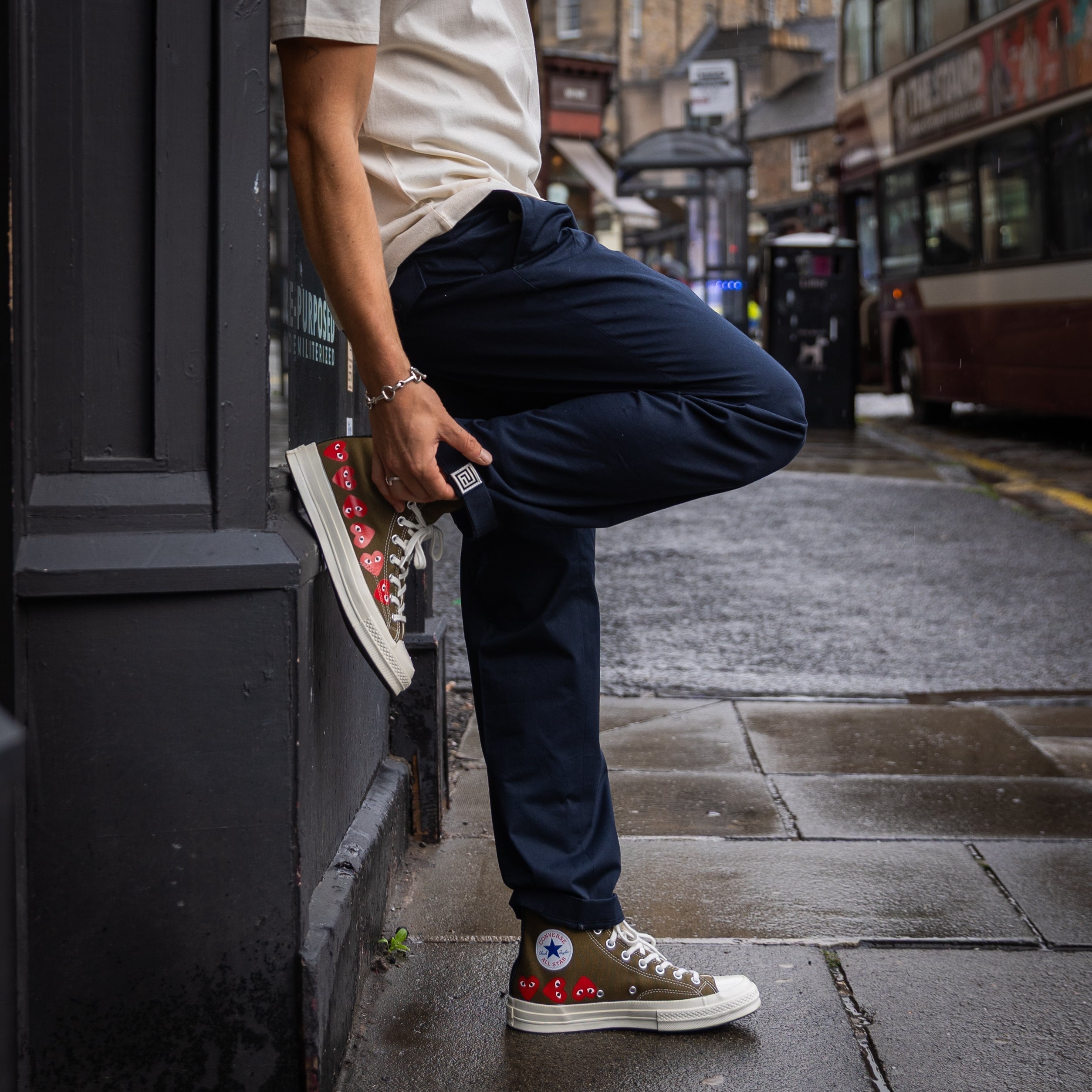 The Atelier Pinch Chino, a fit guide.