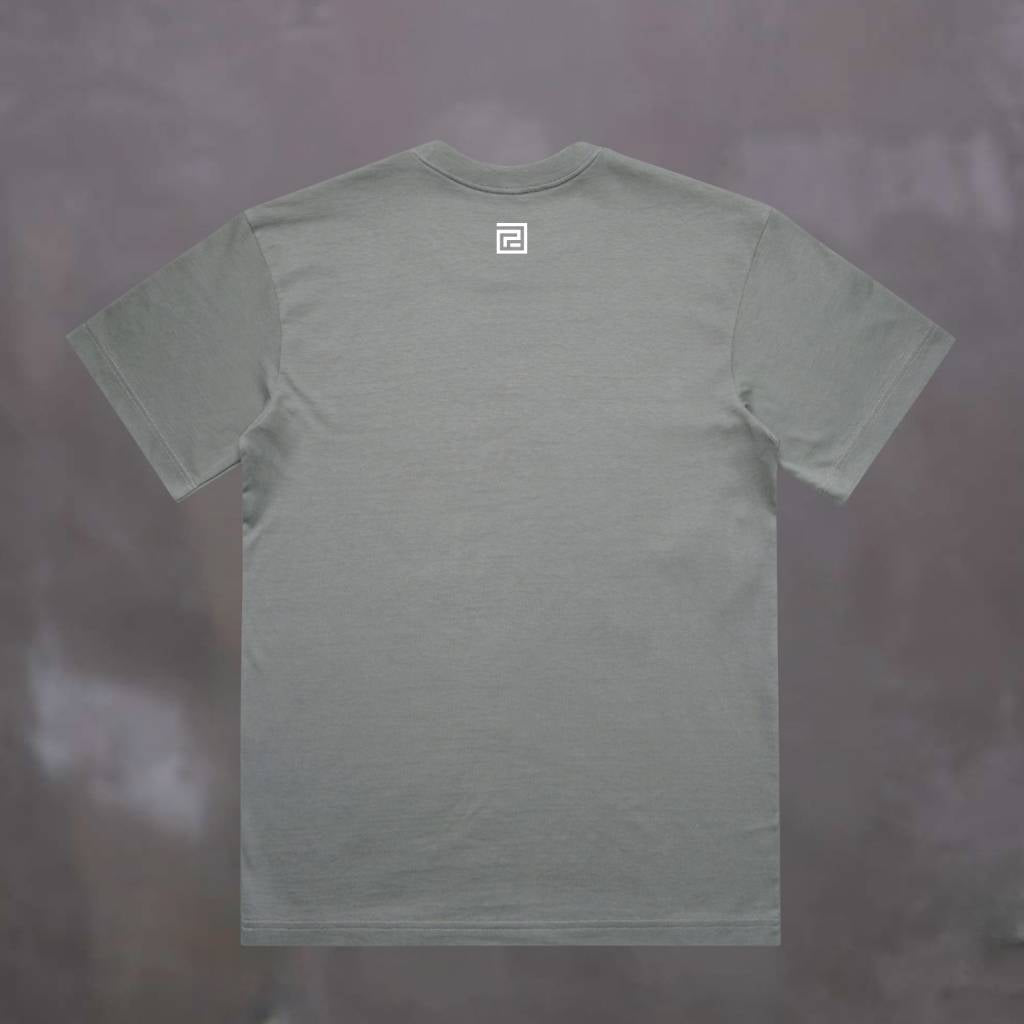 paradaiza box tee in grey 