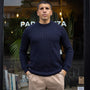 Cashmere Chunky Knit | Navy