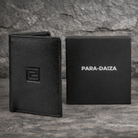 paradaiza black wallet and box