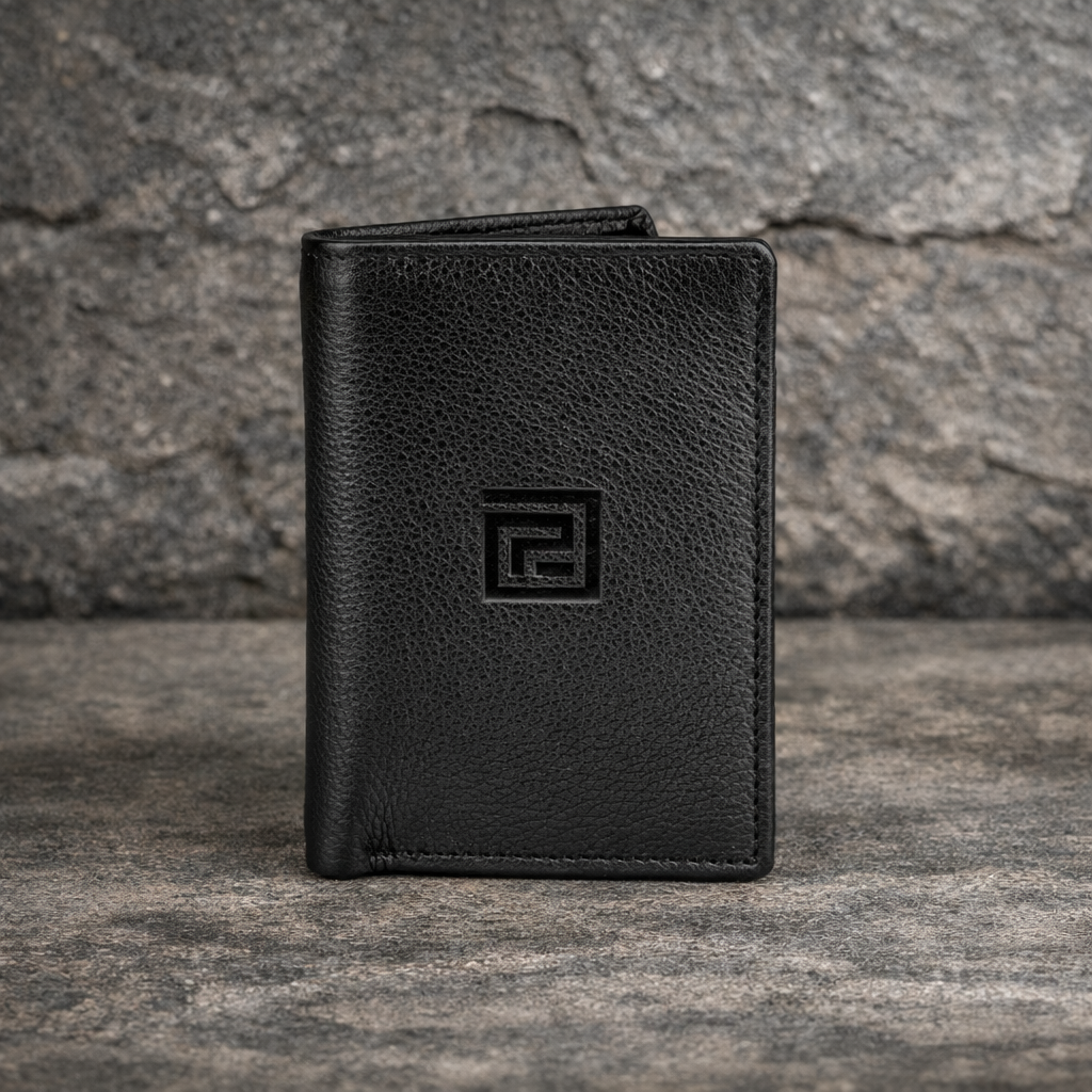 paradaiza black wallet and box