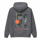 paradaiza grey hooded sweat 