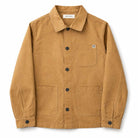 paradaiza worker jacket with black buttons on a white background