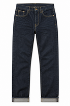 Front  shot off paradaiza selvedge jean