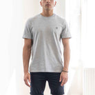 MODEL WEARS PARADAIZA GREY TEE