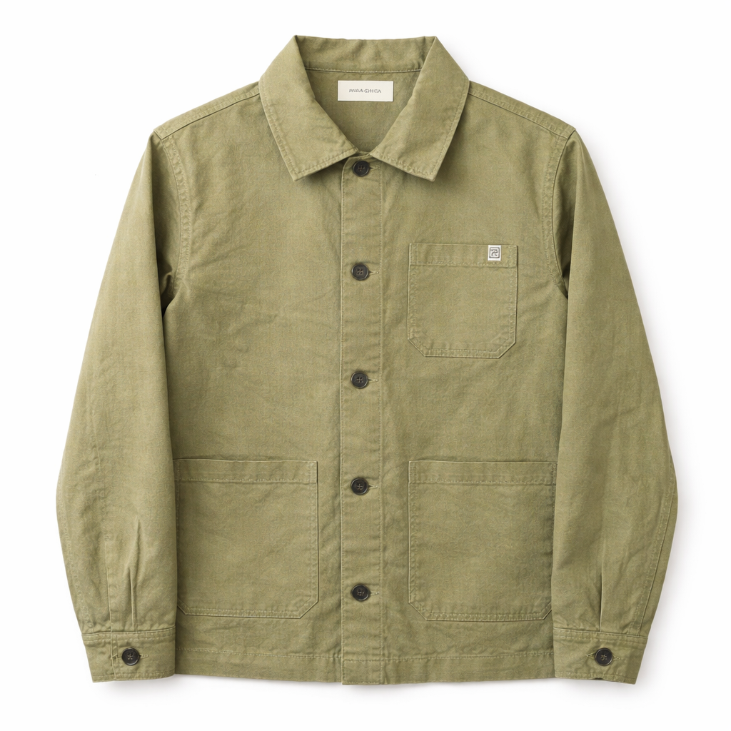 paradaiza khaki worker jacket 