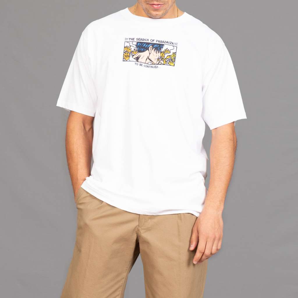 PARA-DAIZA oversized tee with cartoon graphic