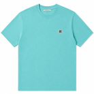 Light blue t-shirt with a small  paradaiza logo on a white background