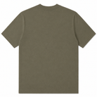 Plain green t-shirt on a white background