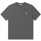 Grey t-shirt with a small paradaiza logo on a white background