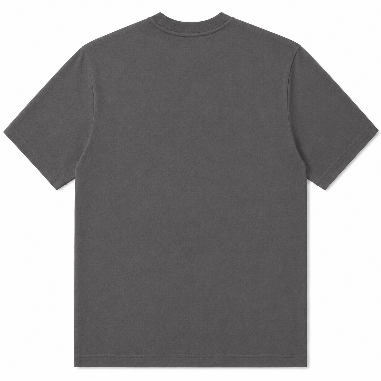 Grey t-shirt on a white background