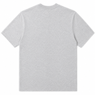 Grey t-shirt on a white background