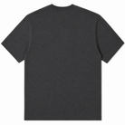 Plain black t-shirt on a white background