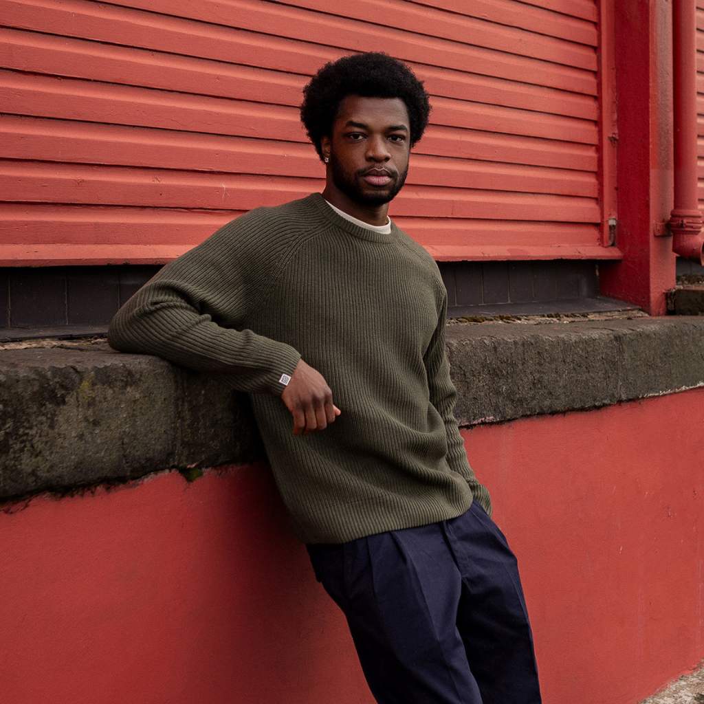 Fisherman Knit | Olive – PARA-DAIZA