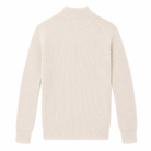 Paradaiza Beige ribbed sweater on a white background
