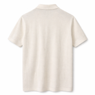 Paradaiza Ivory  short-sleeve knitted polo shirt 