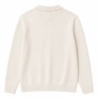 Paradaiza ivory sweater on a white background