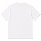 White t-shirt on a white background