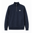 paradaiza 1/4 zip navy sweat