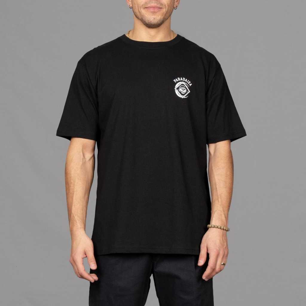 Oversized Third Eye T-Shirt|Black - Paradaiza