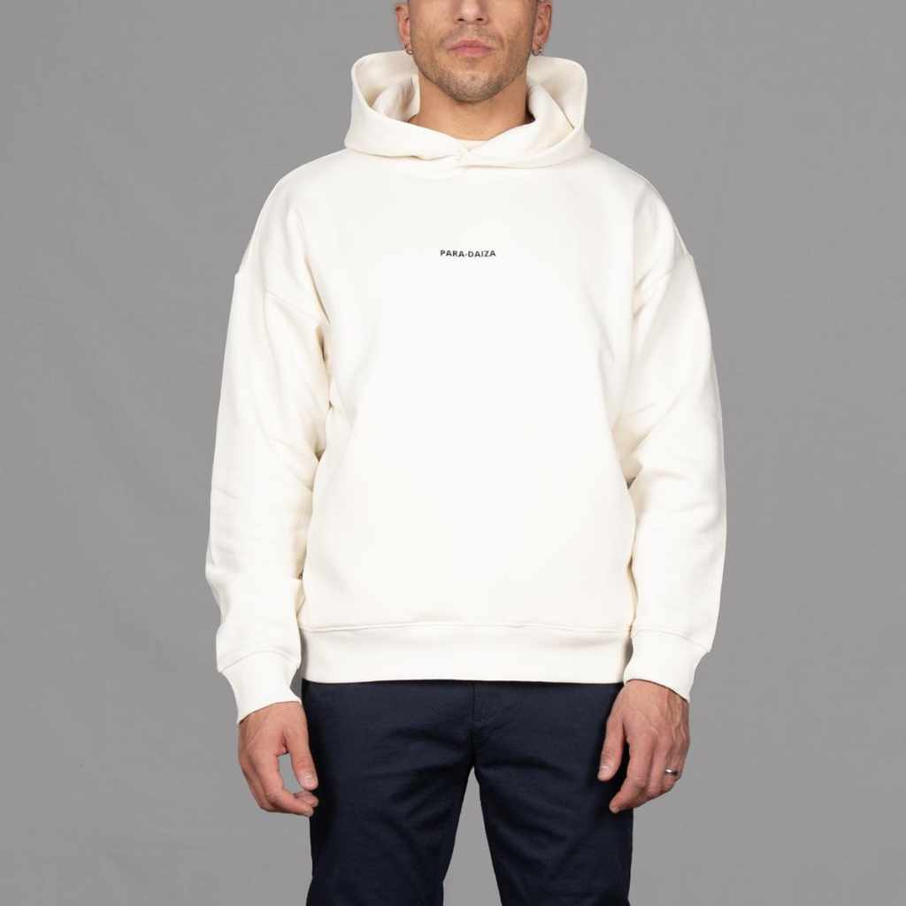 Oversized Hooded Sweatshirt|Off White