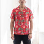 Paradise Print Shirt | Red