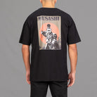 Oversized tee with Musashi graphic on the back