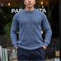 Cashmere Chunky Knit | Blue