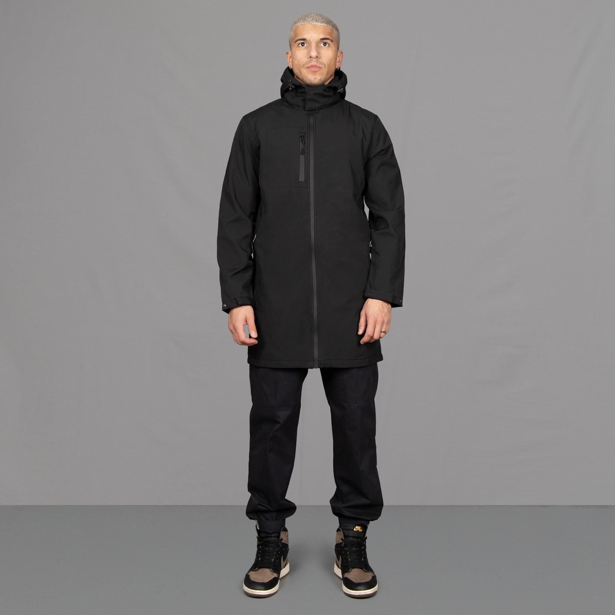 Para Softshell Parka|Black - Paradaiza