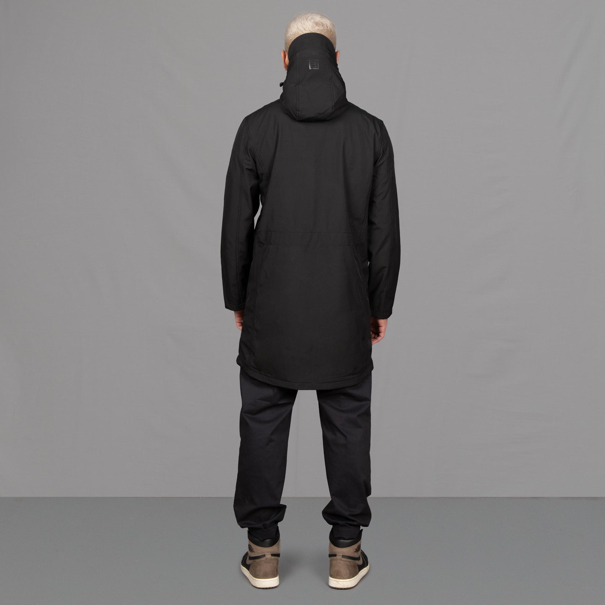 Para Softshell Parka|Black - Paradaiza