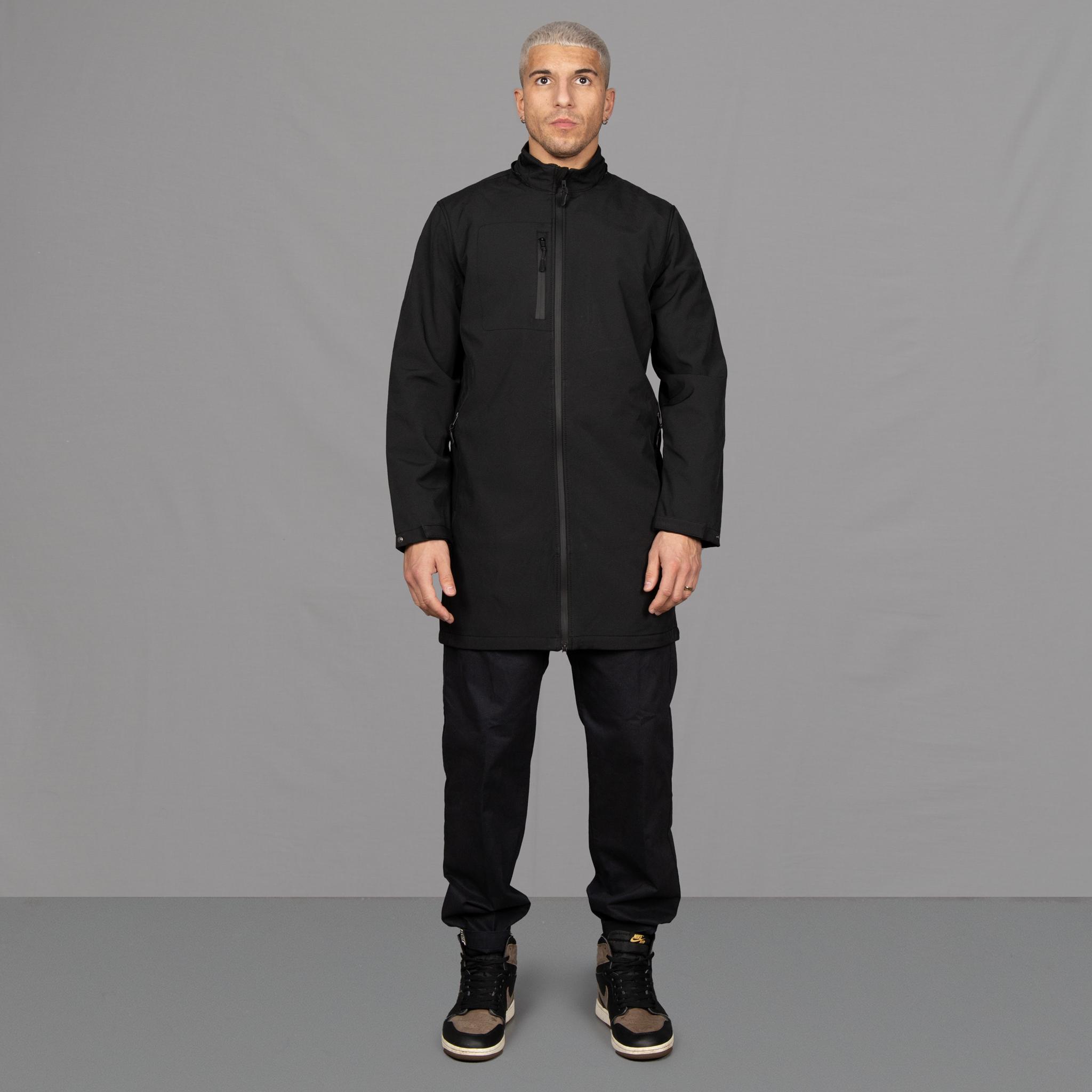 Para Softshell Parka|Black - Paradaiza