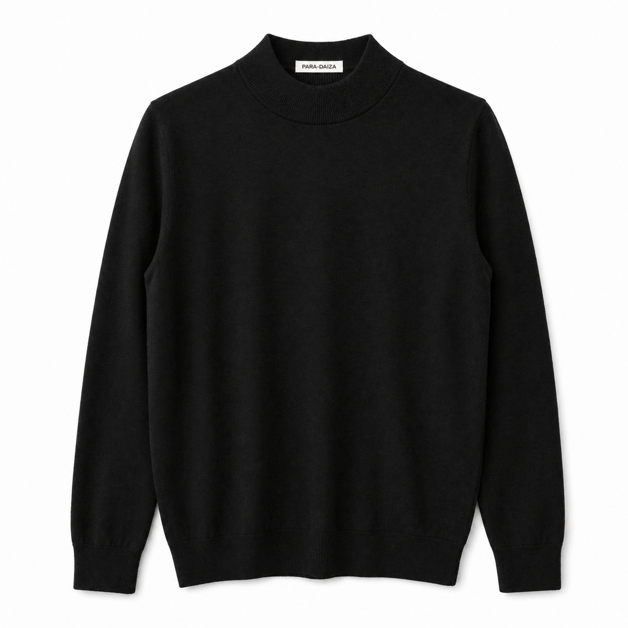 paradaiza black turtleneck sweater 