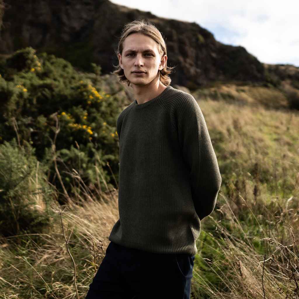 Fisherman Knit in Olive | Paradaiza – PARA-DAIZA