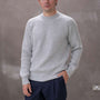 Cashmere Fisherman Knit | Grey
