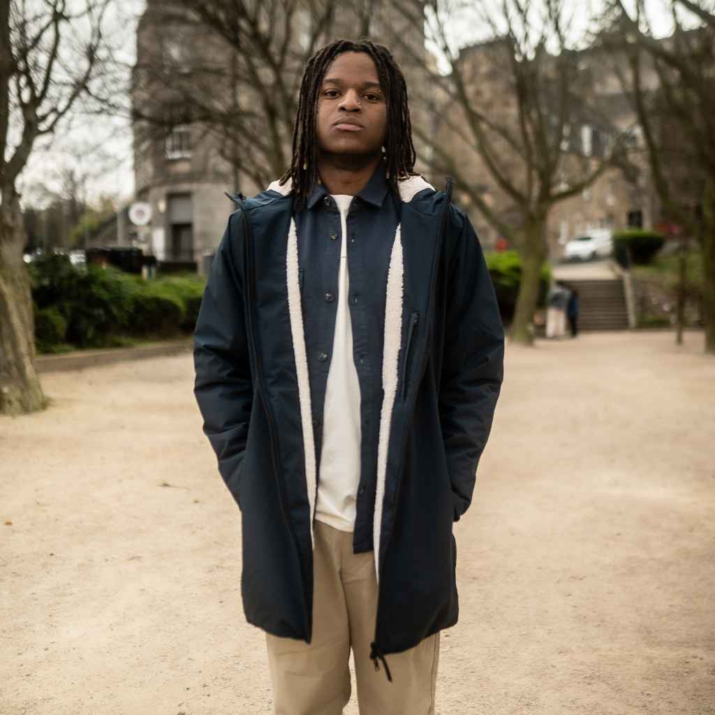 Sherpa Parka in Navy | Paradaiza – PARA-DAIZA