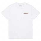 paradaiza white graphic tee