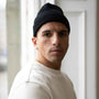 Merino Wool Core Beanie | Black