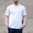 paradaiza relaxed fit tee in white 