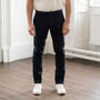 Cotton Twill Stretch Chino | Black